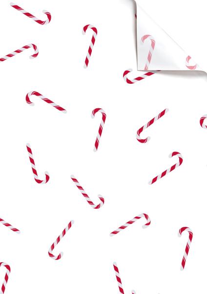 Stewo geschenkpapier 2511557620 candy cane 500 x 700 mm - Stewo-2511557620-7630050863848