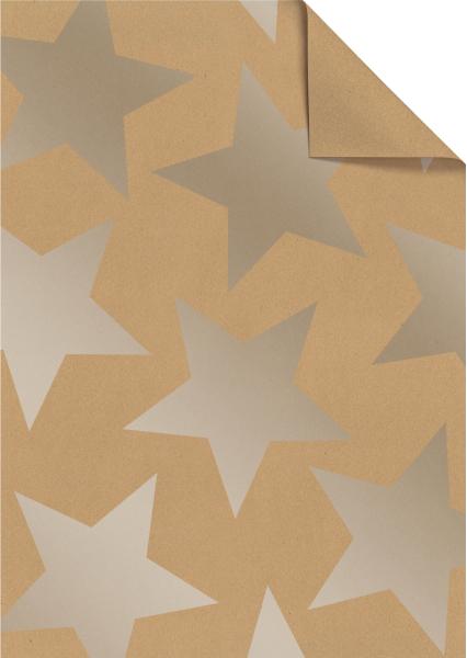 Stewo geschenkpapier giada 2512526175 silber 50x70cm - Stewo-2512526175-7630050876428