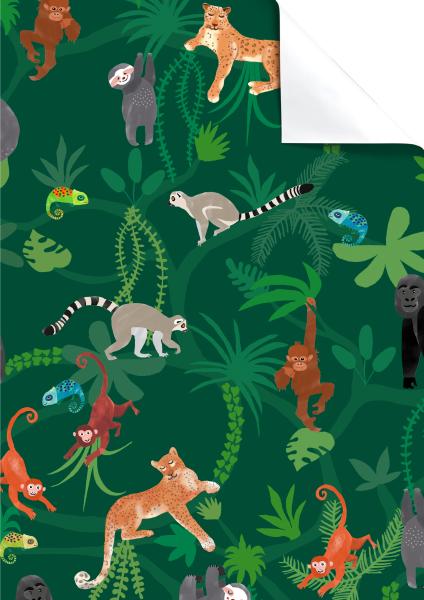 Stewo geschenkpapier lauro 2512575845 grün 50x70cm - Stewo-2512575845-7630050869710