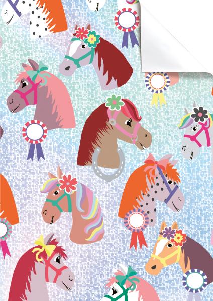 Stewo geschenkpapier bonny 2512601625 rosa 50x70cm - Stewo-2512601625-7630050869734