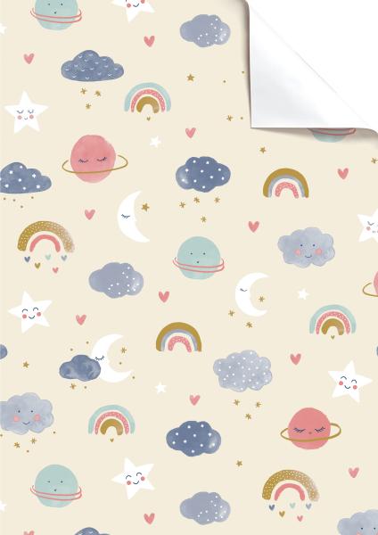 Stewo geschenkpapier hiroko 2514547250 beige 100x70cm - Stewo-2514547250-7630050858301