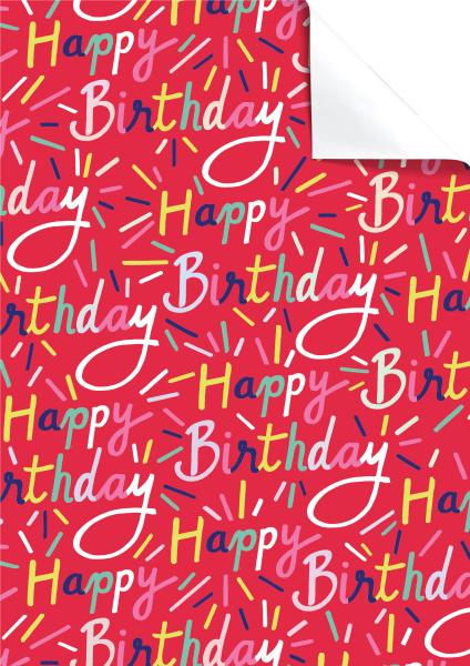 Stewo geschenkpapier immo 2514557720 rot 100x70cm - Stewo-2514557720-7630050858271