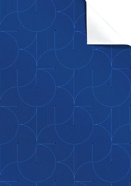 Stewo geschenkpapier anteo 2514575542 100x70cm blau dunkel fsc - Stewo-2514575542-7630050835395