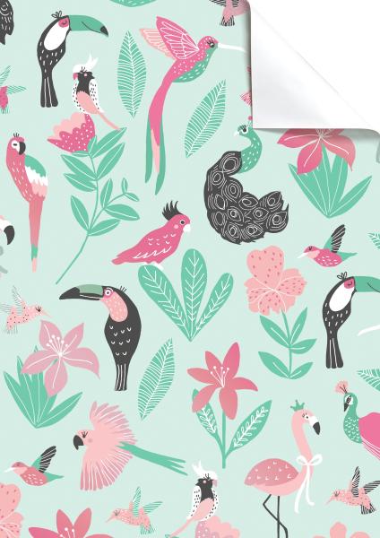 Stewo geschenkpapier kaena 2514577743 100x70cm mint fsc - Stewo-2514577743-7630050835265