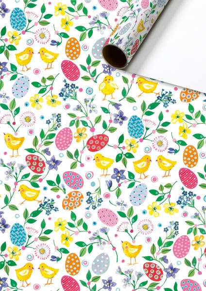 Stewo geschenkpapier eggwina 2528517410 gelb 70x150cm - Stewo-2528517410-7630050884478