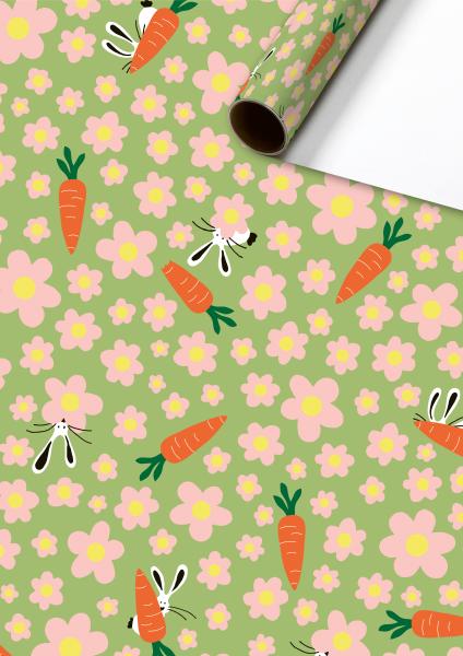 Stewo geschenkpapier lotti 2528519646 grün hell 70x200cm - Stewo-2528519646-7630050884485