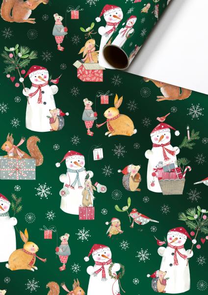 Stewo geschenkpapier eneo 2528523647 grün 70x150cm - Stewo-2528523647-7630050877845