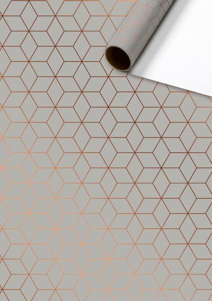 Stewo geschenkpapier veneta 2528524466 grau 70x150cm - Stewo-2528524466-7630050877524