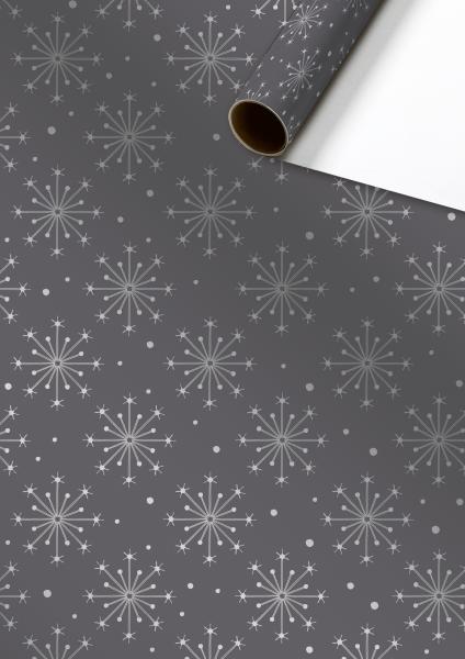 Stewo geschenkpapier nieve 2528539267 dunkelgrau 70x150cm - Stewo-2528539267-7630050877616