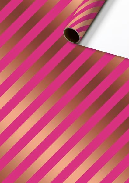 Stewo geschenkpapier stribe 2528557328 pink 70x150cm - Stewo-2528557328-7630050877562