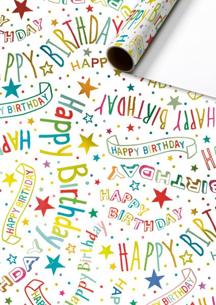 Stewo geschenkpapier alexandra 2528698390 weiss 70x150cm - Stewo-2528698390-7630050859711