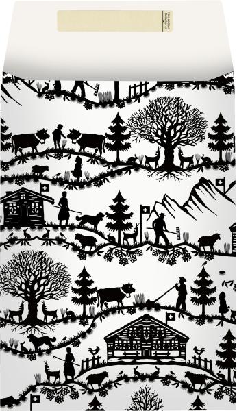 Stewo geschenkbeutel urchig 2536523470 schwarz 22x30x6cm - Stewo-2536523470-7630050878385