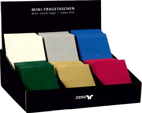 Stewo mini-geschenktasche 10x8x14cm 2541643599 oc h/w mix - Stewo-2541643599-7630021189021