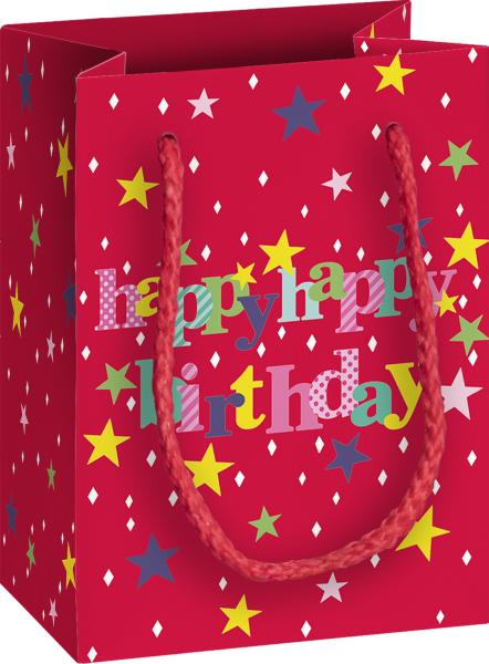 Stewo geschenktasche valetta 2541725420 rot 10x8x14 cm - Stewo-2541725420-7630050853399