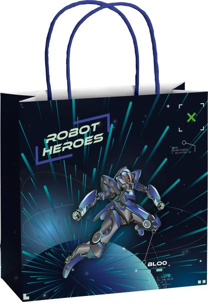 Stewo geschenktasche robot 2543517799 blau dunkel 20x8x20cm - Stewo-2543517799-7630050883907-02.jpg