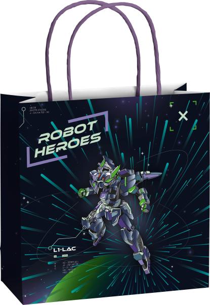 Stewo geschenktasche robot 2543517799 blau dunkel 20x8x20cm - Stewo-2543517799-7630050883907-03.jpg