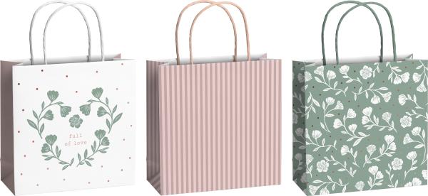 Stewo geschenktasche olena 2543520499 grün 20x8x20cm - Stewo-2543520499-7630050881781