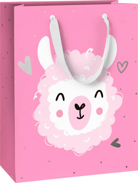 Stewo geschenktasche cute alpaka 2544514128 pink 23x13x30cm - Stewo-2544514128-7630050887233