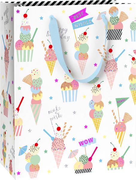 Stewo geschenktasche gelato 2544520360 weiss 23x13x30cm - Stewo-2544520360-7630050881859