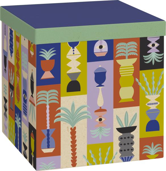 Stewo geschenkbox shani 2551520998 blau 23x23x24cm - Stewo-2551520998-7630050882009