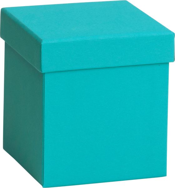 Stewo geschenkbox one colour 2551644990 türkis 11x11x12cm - Stewo-2551644990-7630050845905
