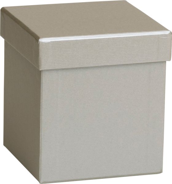 Stewo geschenkbox one colour 2551782190 silber 11x11x12cm - Stewo-2551782190-7630050845899