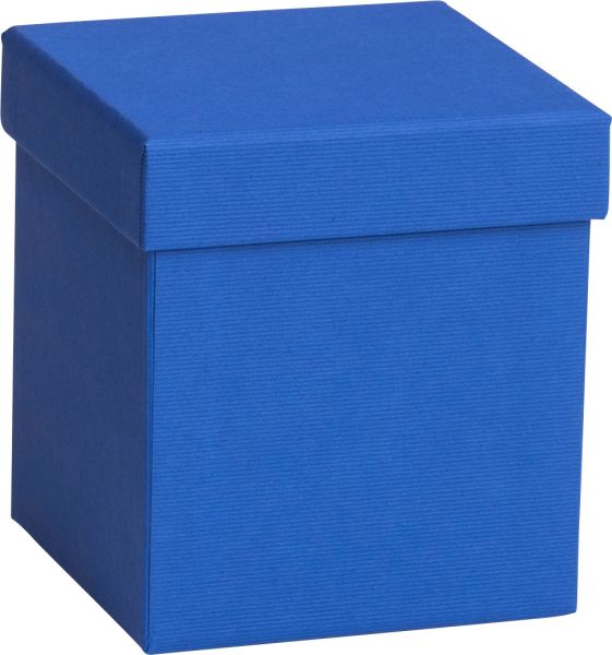 Stewo geschenkbox one colour 2551782990 blau dunkel 11x11x12cm - Stewo-2551782990-7630050845660