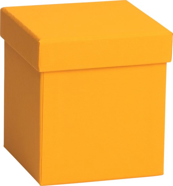 Stewo geschenkbox one colour 2551784590 orange dunkel 11x11x12cm - Stewo-2551784590-7630050845844
