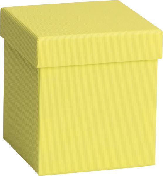 Stewo geschenkbox one colour 2551785590 gelb 11x11x12cm - Stewo-2551785590-7630050845714
