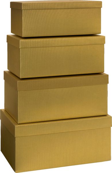 Stewo geschenkbox one colour 2552782080 gold 4 stück - Stewo-2552782080-7613074024648