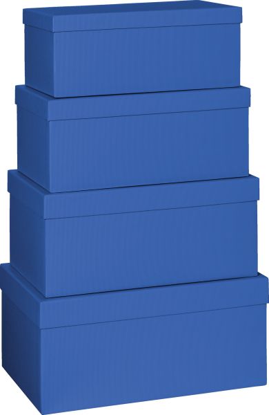 Stewo geschenkbox one colour 2552782942 blau 4 stück - Stewo-2552782942-7613074024594