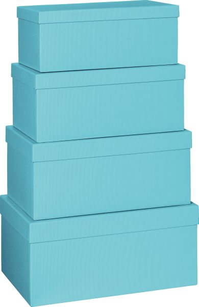 Stewo geschenkbox one colour 2552783441 blau 4 stück - Stewo-2552783441-7613074024587