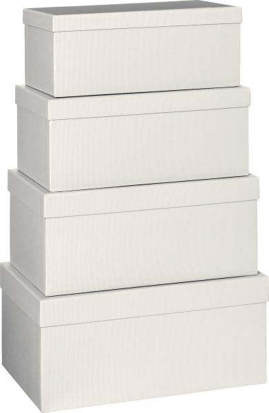 Stewo geschenkbox one colour 2552785651 beige 4 stück - Stewo-2552785651-7613074024501