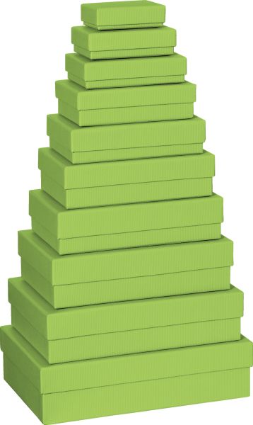 Stewo geschenkbox one colour 2553782846 hellgrün 10 stück - Stewo-2553782846-7613074024457