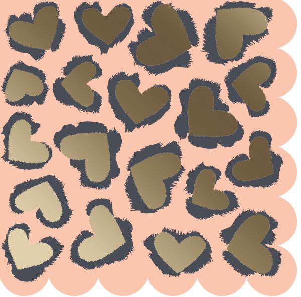 Stewo serviette cassy 2572533825 rosa 33x33cm - Stewo-2572533825-7630050871584