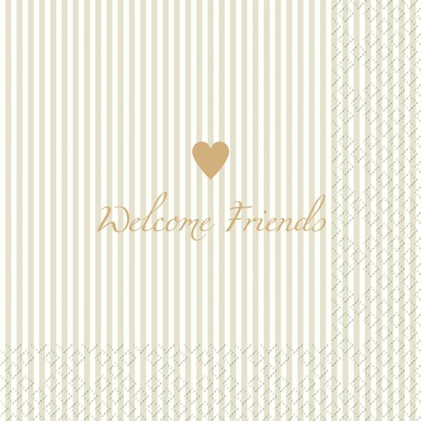 Stewo serviette hailey 2572540866 grau hell 33x33cm - Stewo-2572540866-7630050860366