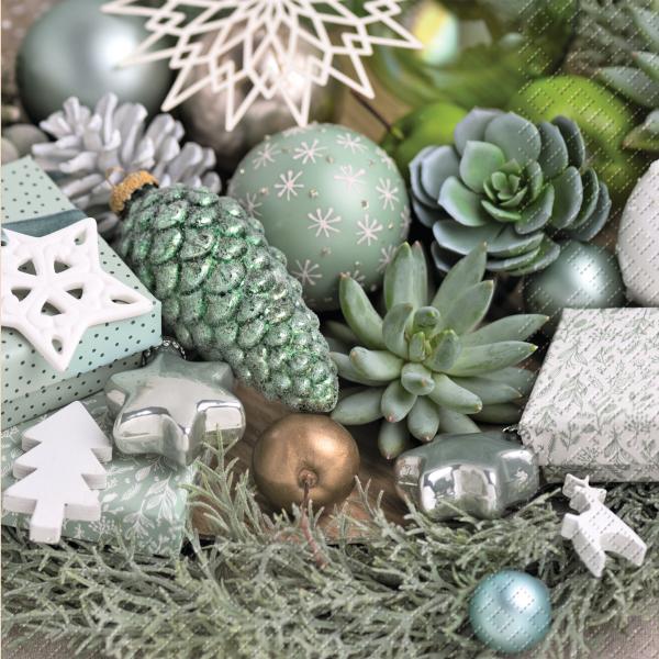 Stewo servietten torello 33x33cm 2572562246 hellgrün, fsc mix 20 stk. - Stewo-2572562246-7630050839638