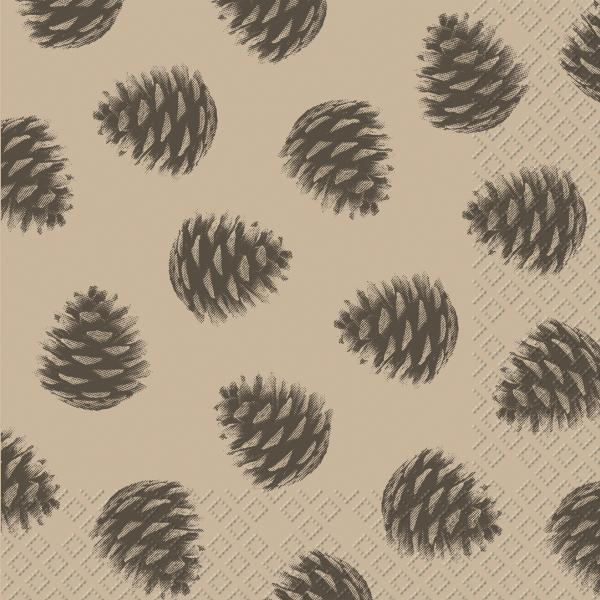 Stewo serviette ela 33x33cm 2572565499 beige 20 stück - Stewo-2572565499-7630050853825