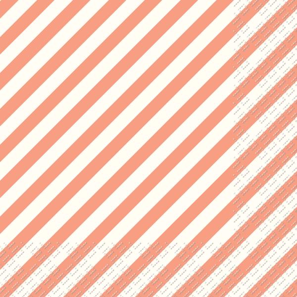 Stewo serviette stribe 2572596721 hell 33x33cm - Stewo-2572596721-7630050871881
