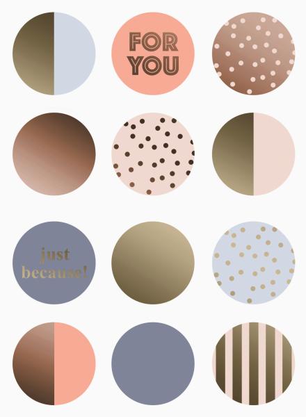 Stewo sticker patterns 2582515599 4 blatt à 12 stickers - Stewo-2582515599-7630050886694