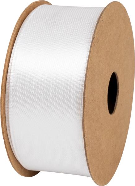 Stewo geschenkband satin 25mm 2583410660 weiss - Stewo-2583410660-7630050872673