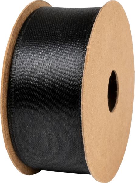 Stewo geschenkband satin 25mm 2583410670 schwarz - Stewo-2583410670-7630050872789