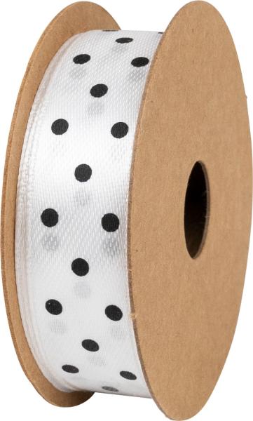Stewo geschenkband satin 15mm 2583410796 dots - Stewo-2583410796-7630050872871