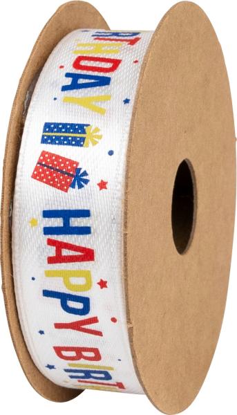 Stewo geschenkband satin 15mm 2583410799 birthday - Stewo-2583410799-7630050872833
