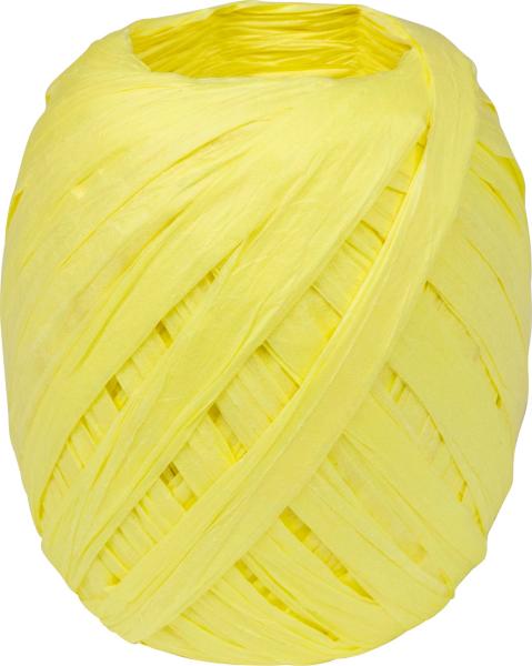 Stewo geschenkband raffia 2583414010 gelb 7mm - Stewo-2583414010-7630050872895