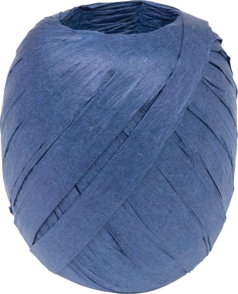 Stewo geschenkband raffia 2583414042 blau dunkel 7mm - Stewo-2583414042-7630050872956