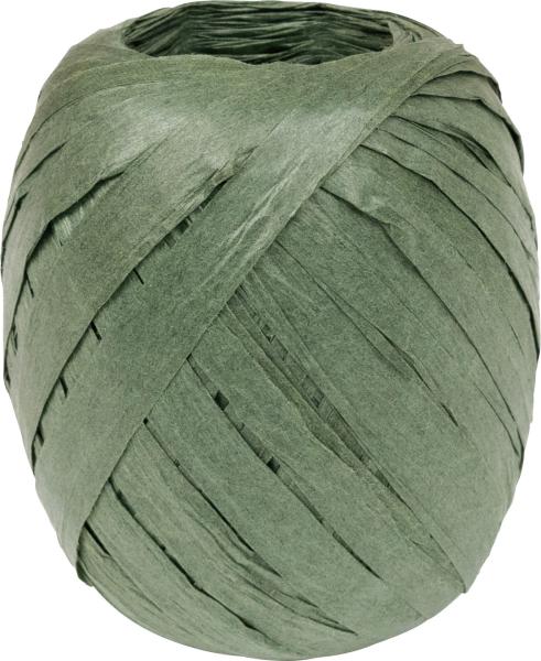 Stewo geschenkband raffia 2583414047 grün dunkel 7mm - Stewo-2583414047-7630050872987
