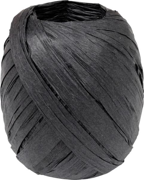 Stewo geschenkband raffia 2583414070 schwarz 7mm - Stewo-2583414070-7630050872994