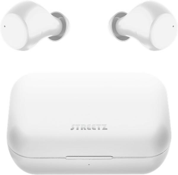 Streetz tws dual earbuds,white tws-1111 w chargecase - Streetz-tws-1111-7333048049339
