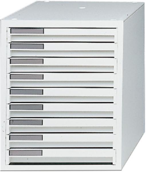 Styro schubladenbox weiss 119118405 9 fächer, styrokay - Styro-119118405-7612176102384
